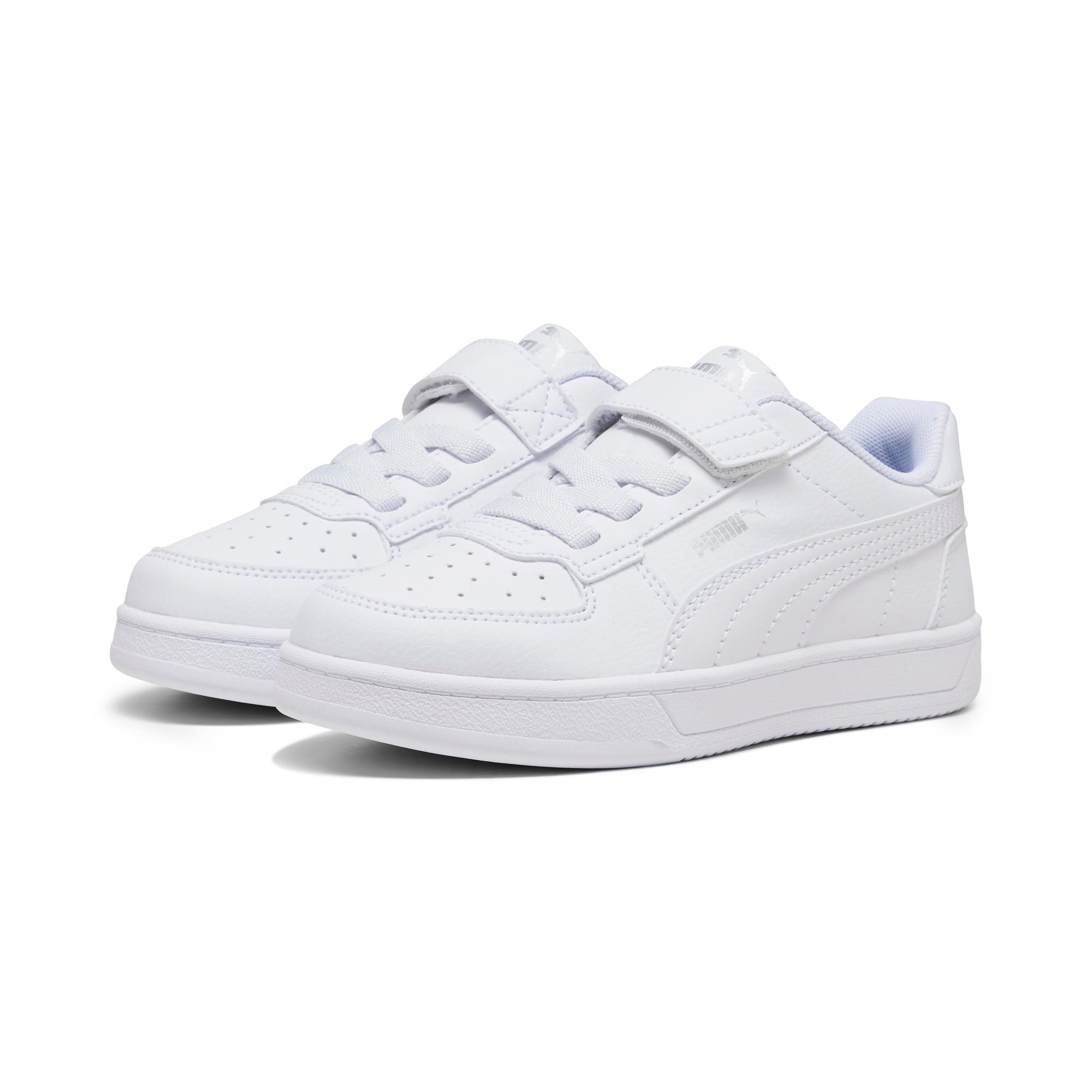 Decathlon | Scarpe da ginnastica Puma bambino CAVEN 2.0 con strap bianche |  Puma