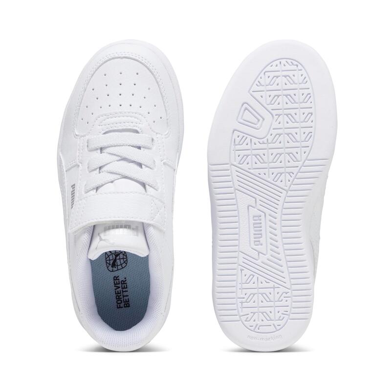 Baskets à scratch enfant - PUMA CAVEN 2.0 blanc