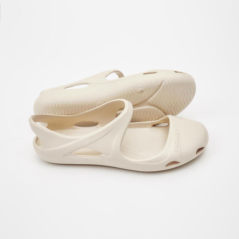 Women's surfing SANDALS 100 Inj white