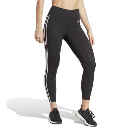 High-waisted 3-Stripes workout tights made in part with recycled materials.