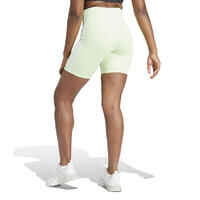 High-waisted 3-Stripes bike shorts made in part with recycled materials.