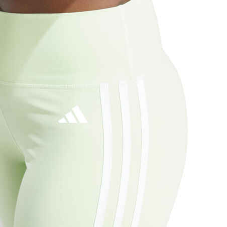 High-waisted 3-Stripes bike shorts made in part with recycled materials.