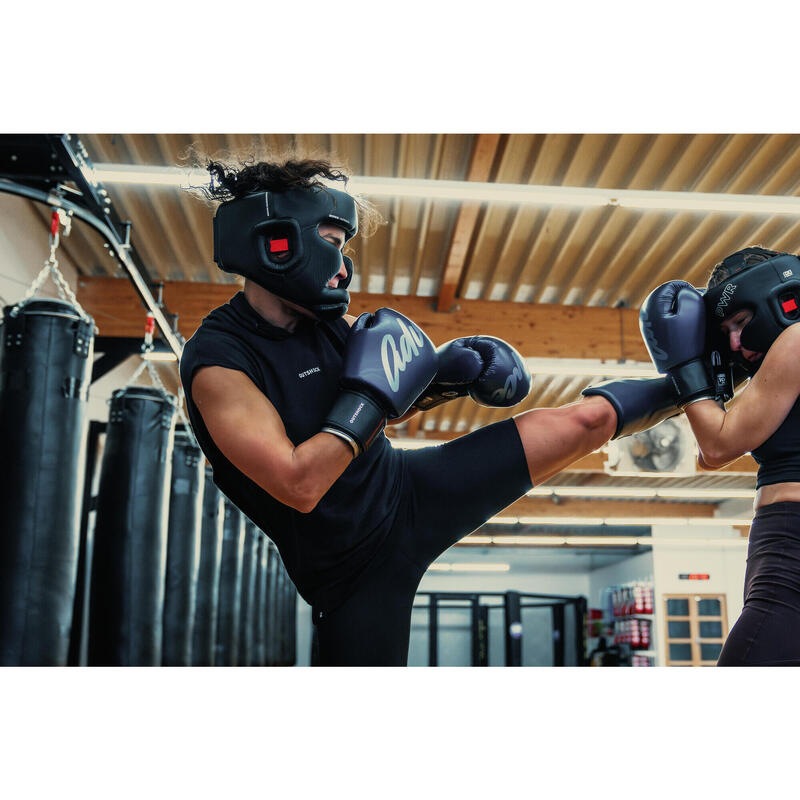 Mănuși de kick-boxing și muay-thai Albastru Adulți
