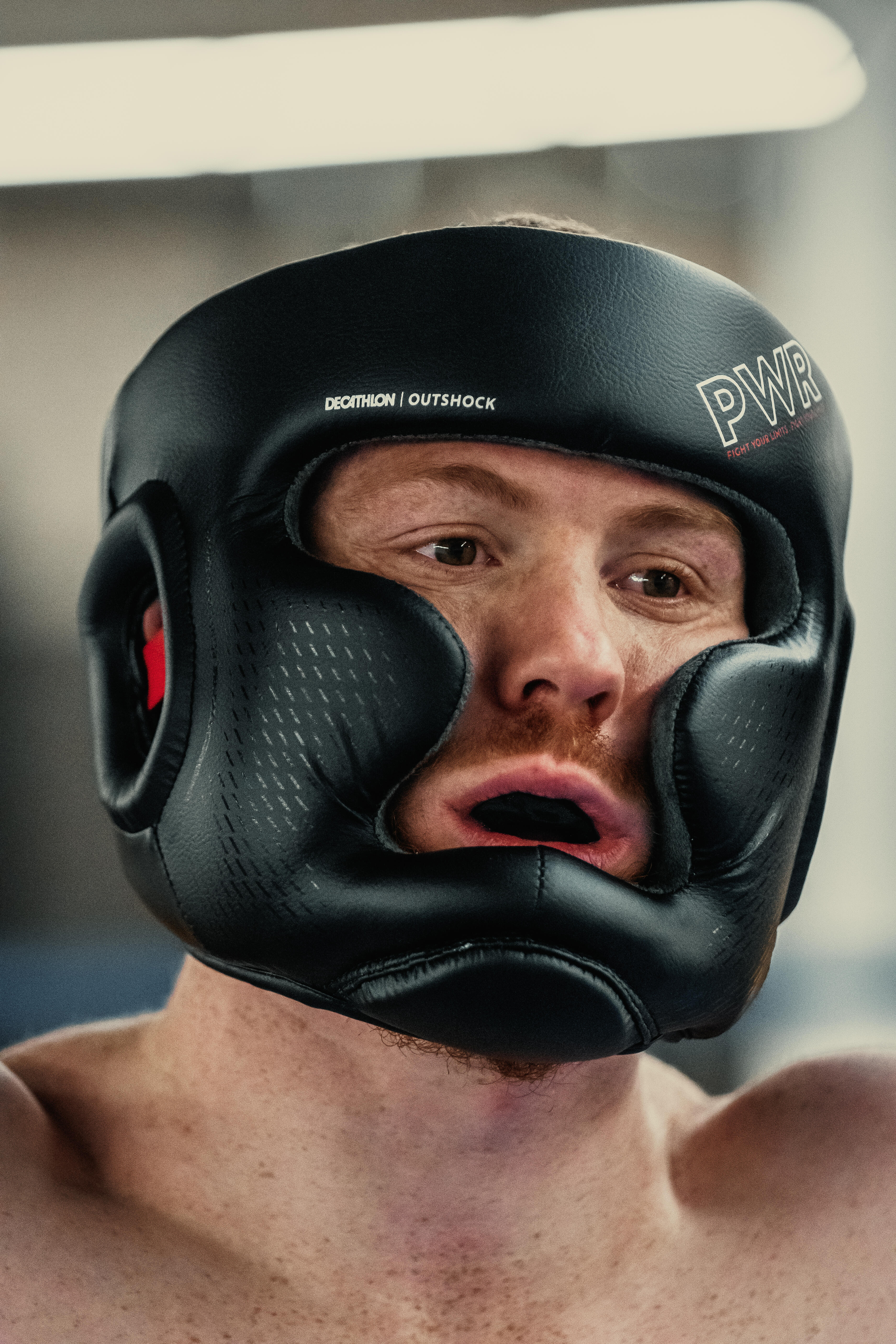 Protège-dents de boxe bi-matière et thermoformable – 500 - DOMYOS