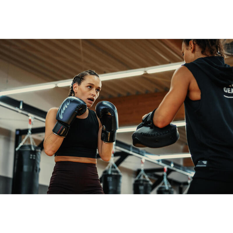 Mănuși de kick-boxing și muay-thai Albastru Adulți
