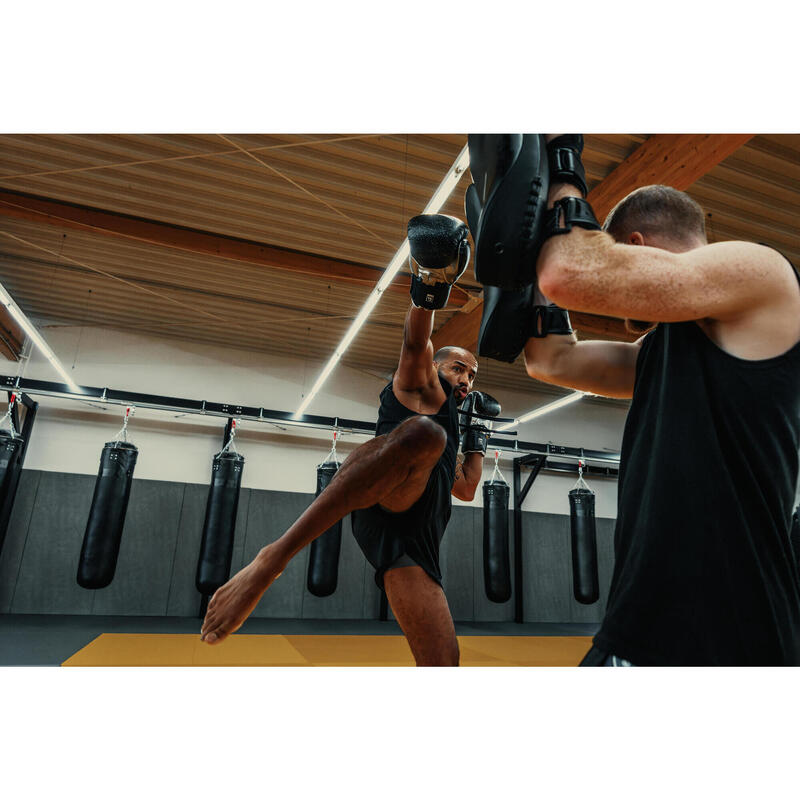 Pao de kick-boxing, muay-thai- noir