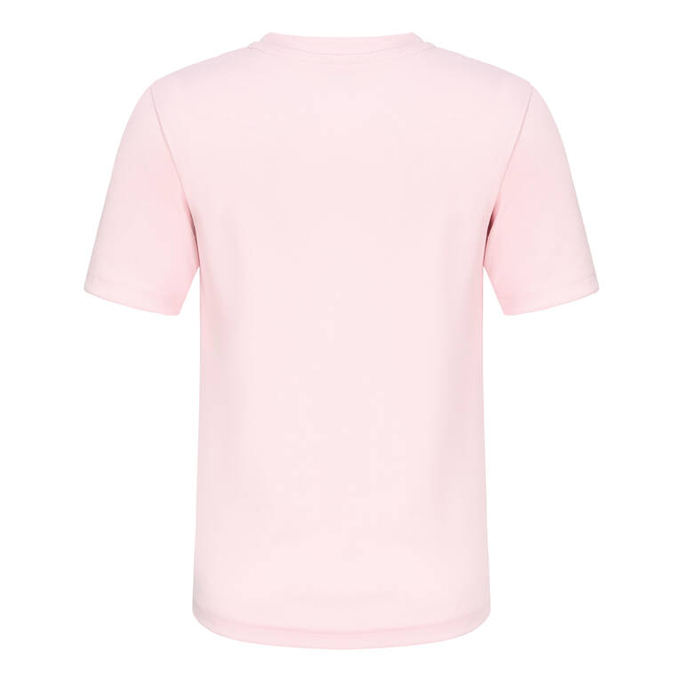 Girl's surfing UV T-shirt - pink heart