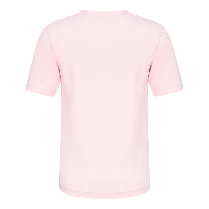 Girl's surfing UV T-shirt - pink heart