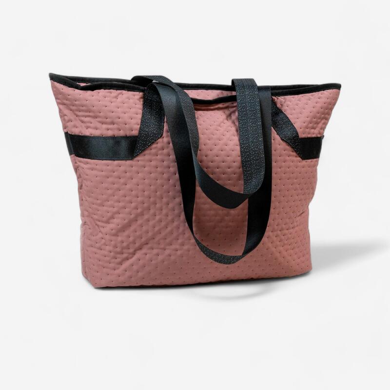 Sac cabas avec poches 25L femme - marron