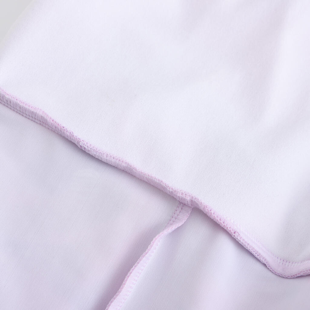 Maillot de bain jupe une pièce pour fille - CN - 1P MINI AMBRE ROSE CIEL