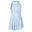 Girl's One Piece Skirt Swimsuit - 1P MINI AMBER ICE BLUE