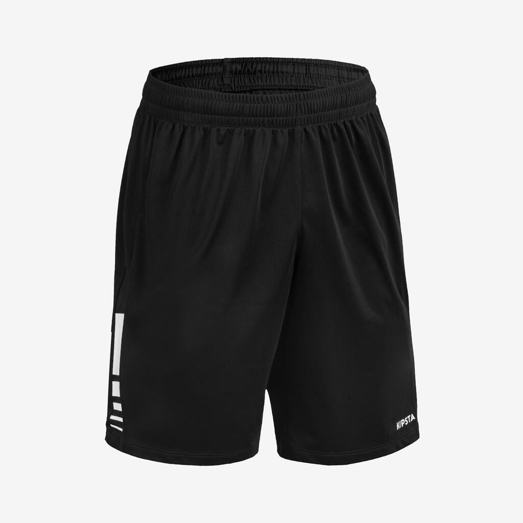 Damen/Herren Handball Shorts - H100 schwarz