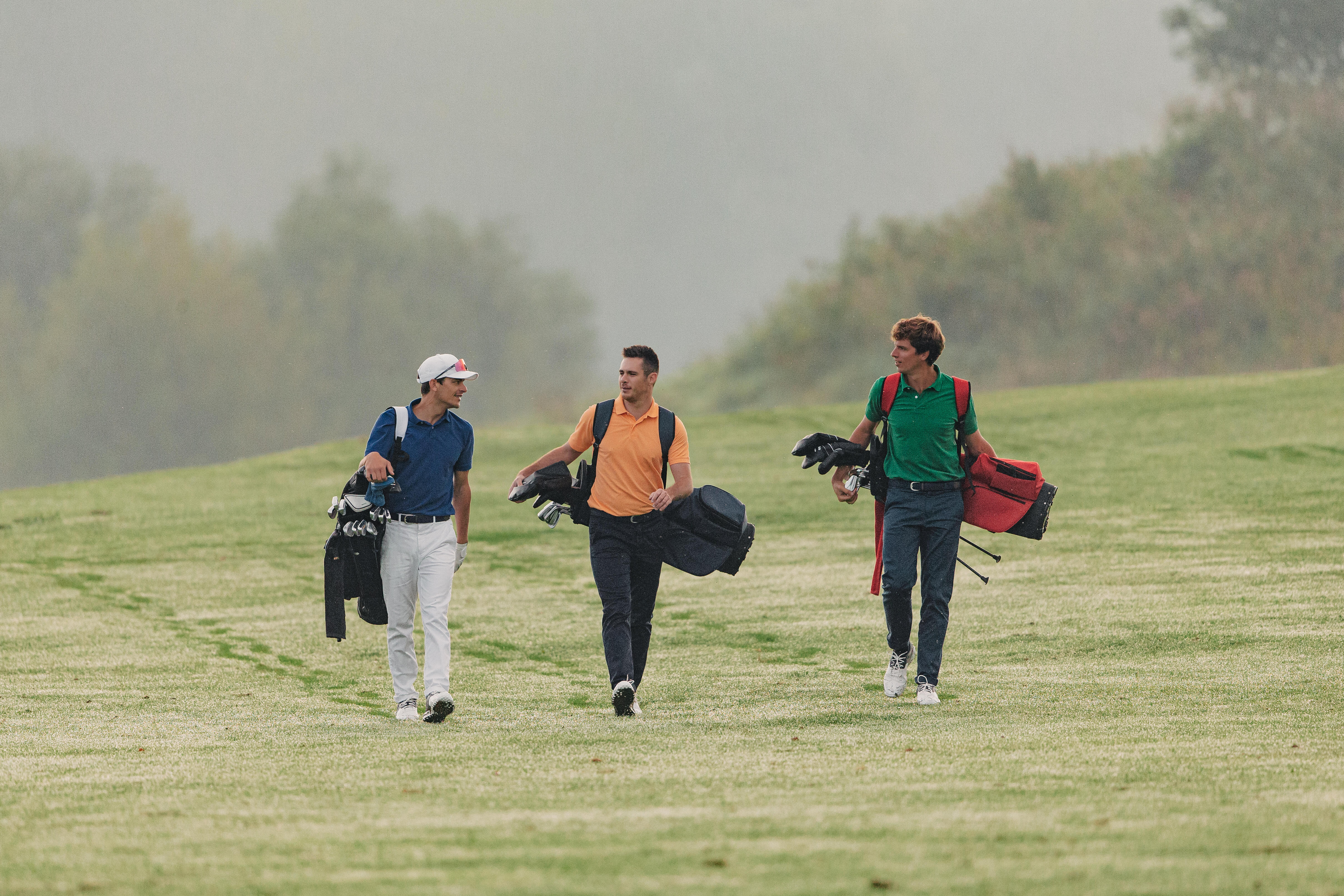 Sac de golf sur trépied imperméable - Light bleu - INESIS