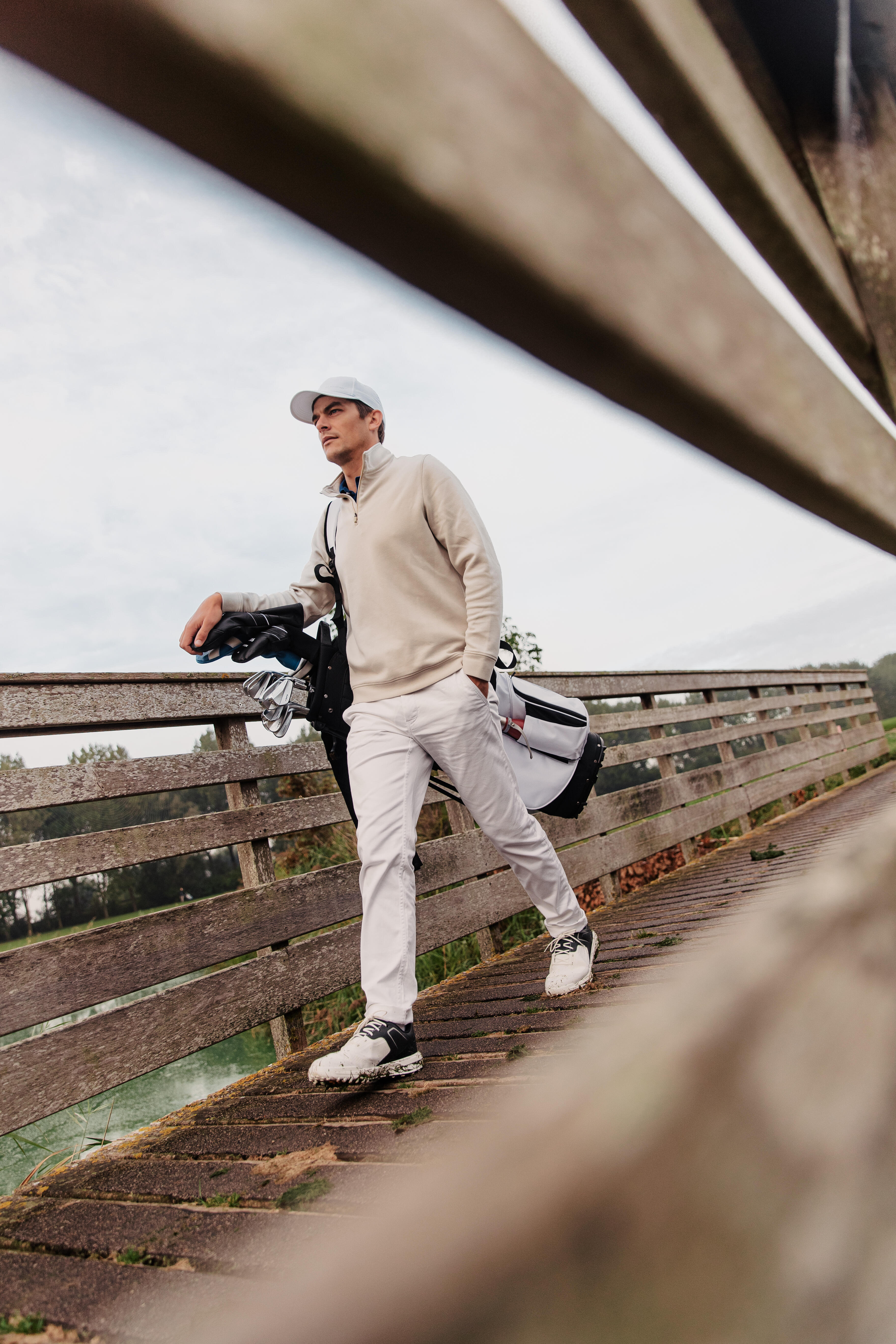 Light Golf Stand Bag - Inesis Black - INESIS