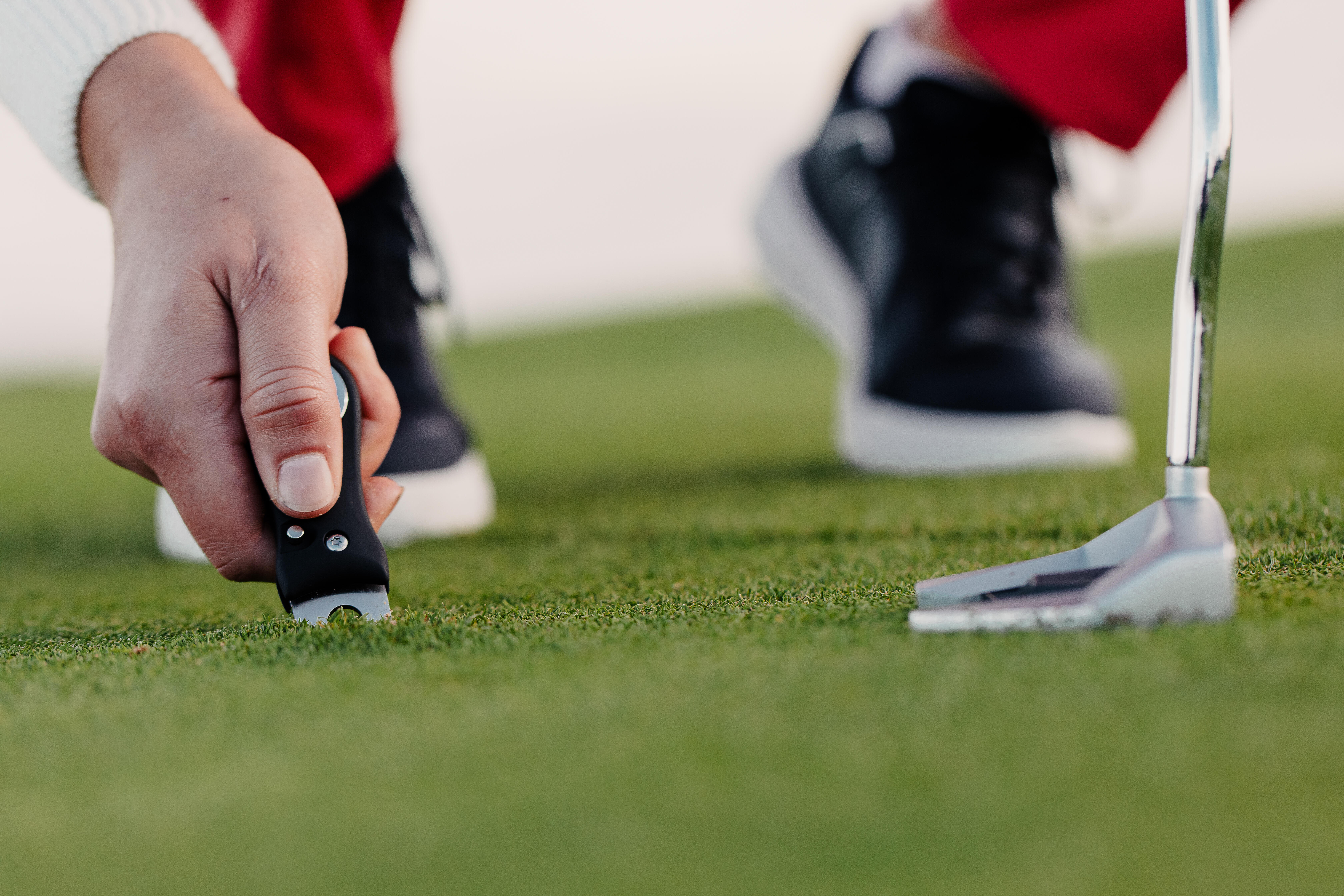 Golf Automatic Divot Repair Tool - Inesis Black - INESIS