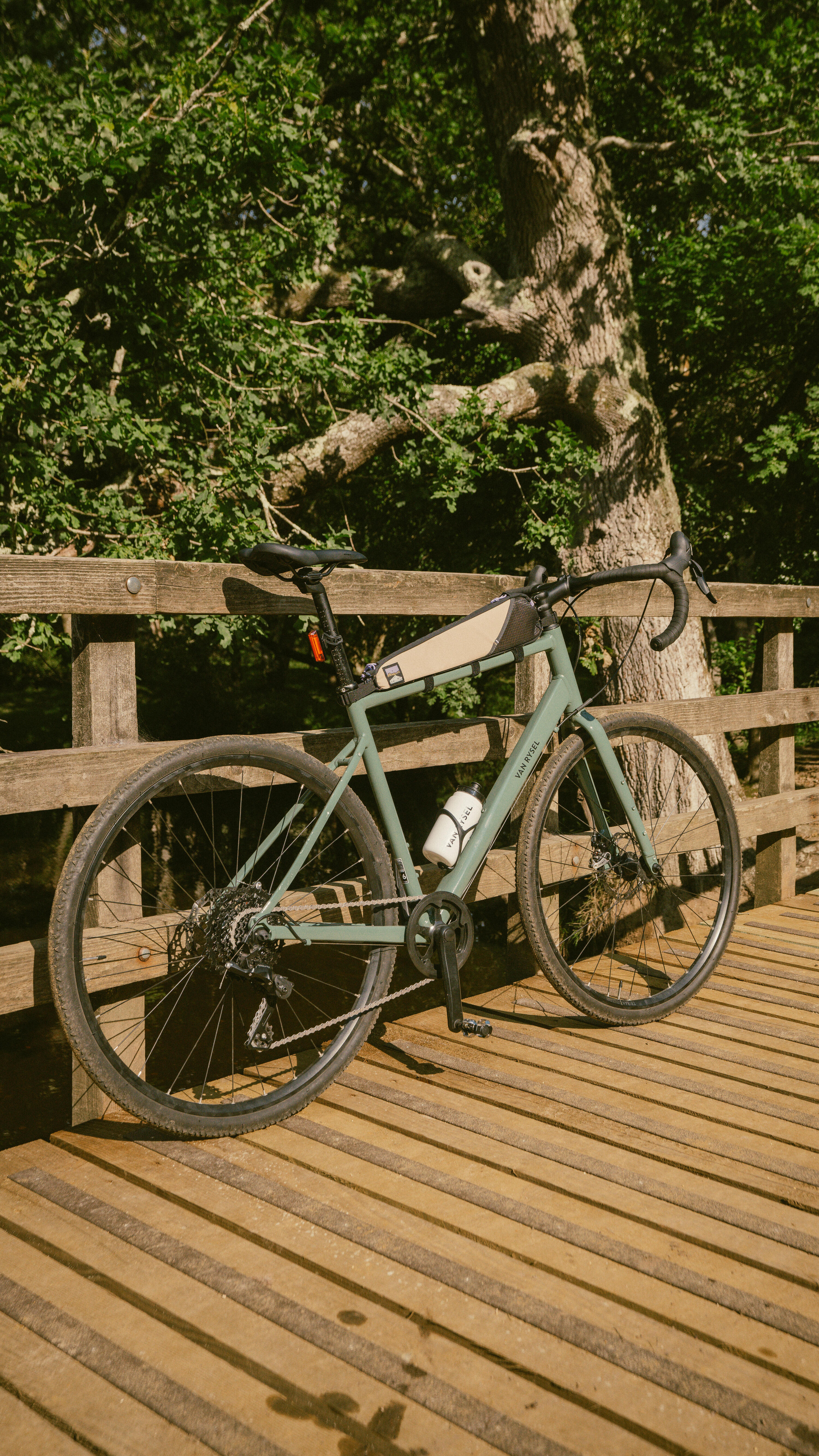 Bikepackingová brašna na horní rámovou trubku 1,4 l ADVT 500 11/14