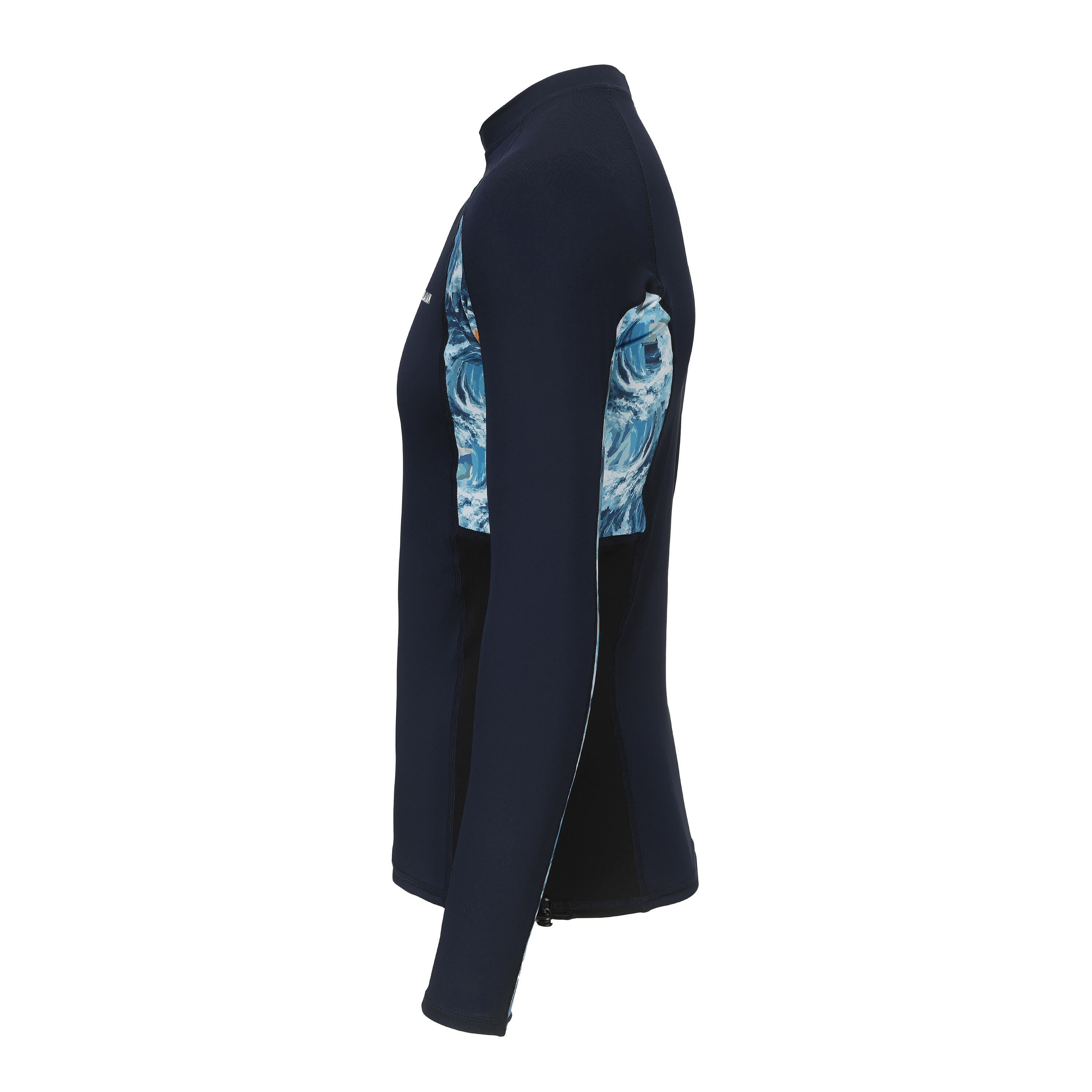 Men's UV-protection surfing TOP BLUE WAVE