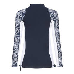 Women's long-sleeved UV-resistant T-shirt - PALMER NAVY