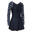 Women's 1-piece swimsuit Una sleeve GARDEN NAVY