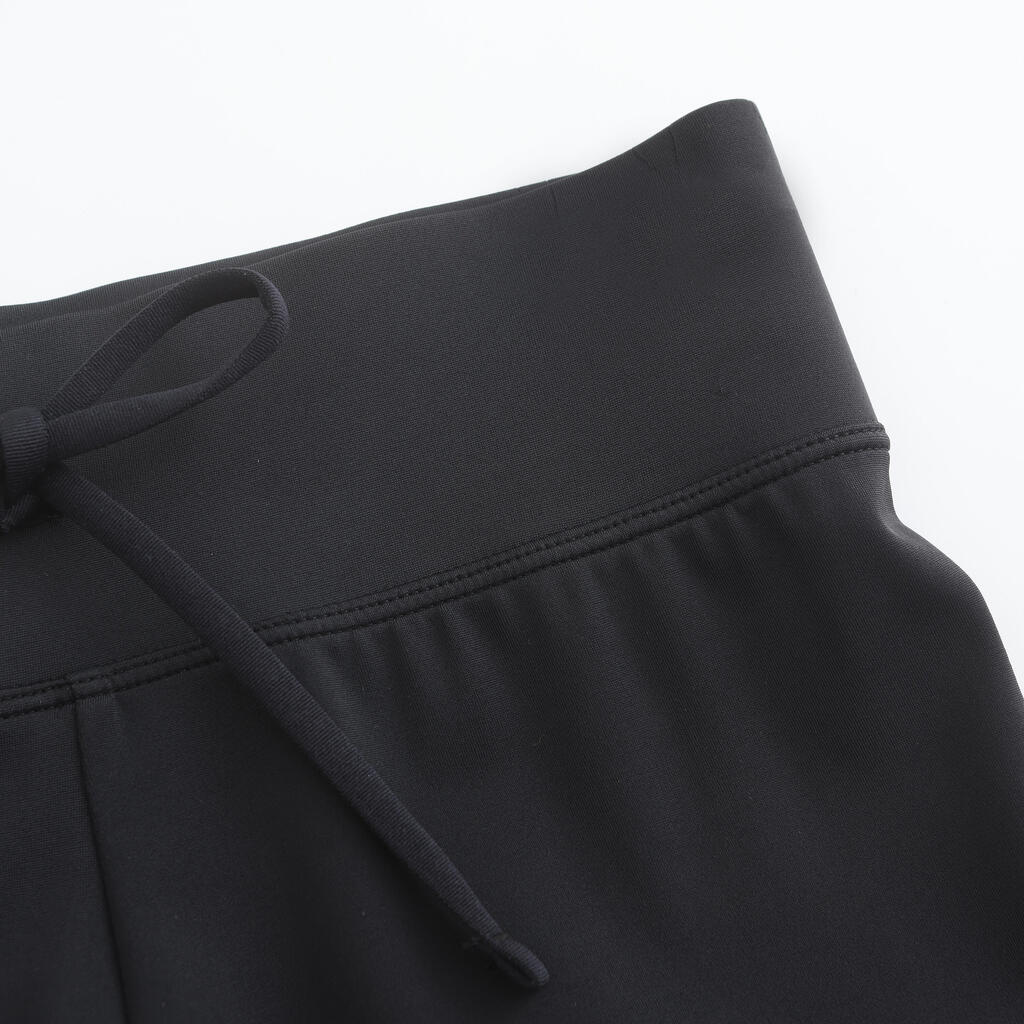 Licra con protección solar de surf para mujer Olaian UV Leg 100 negro