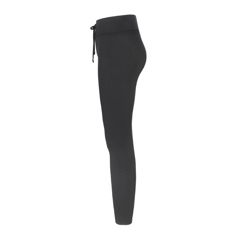 Leggings mit UV-Schutz Surfen Damen - 100 schwarz