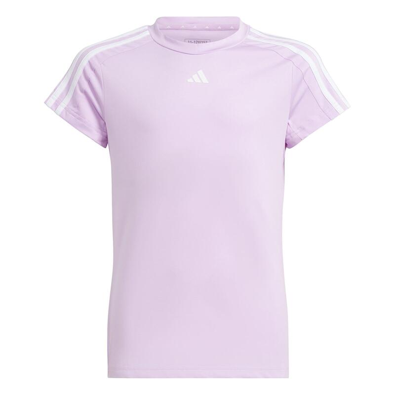 T-shirt ADIDAS bambina ginnastica regular fit traspirante lilla