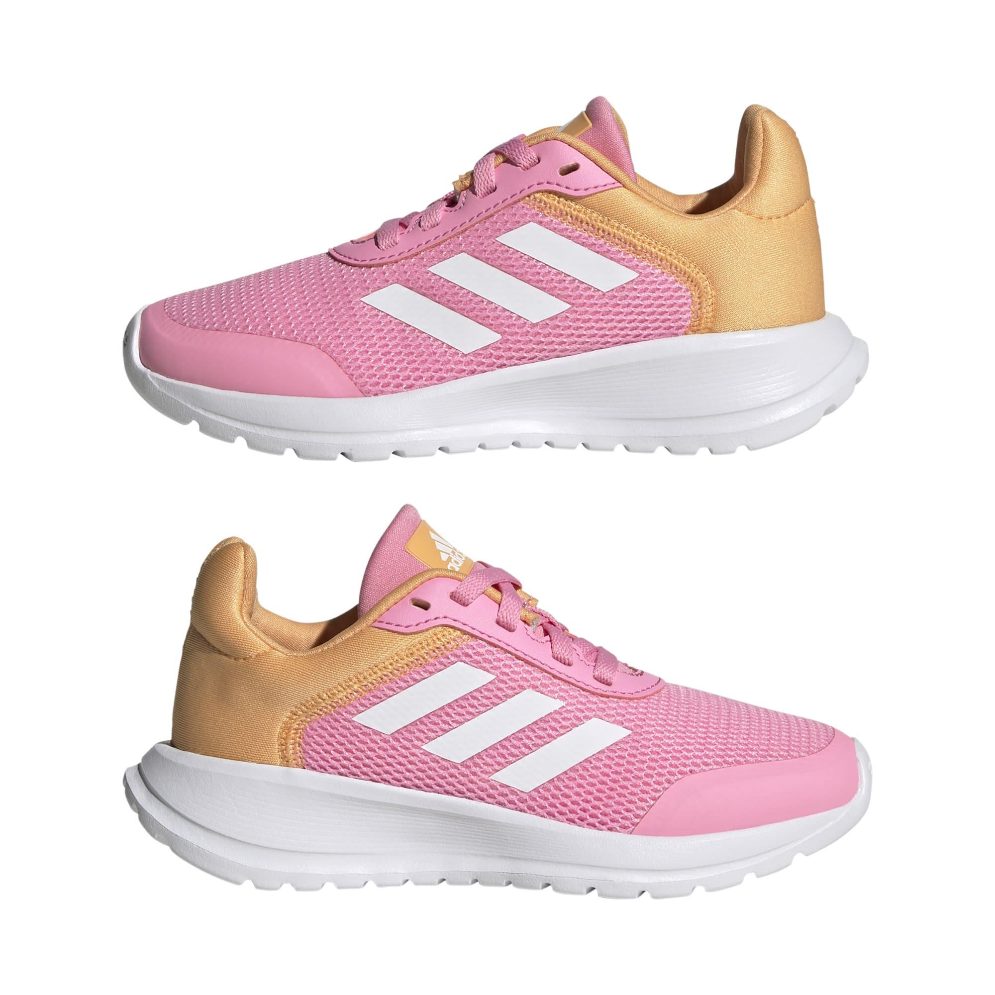 ADIDAS Laufschuhe Kinder - Tensaur Run rosa/weiß/orange  6/6