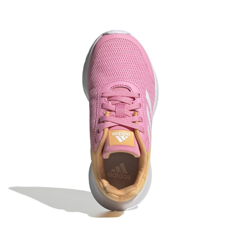 ADIDAS Laufschuhe Kinder - Tensaur Run rosa/weiß/orange 