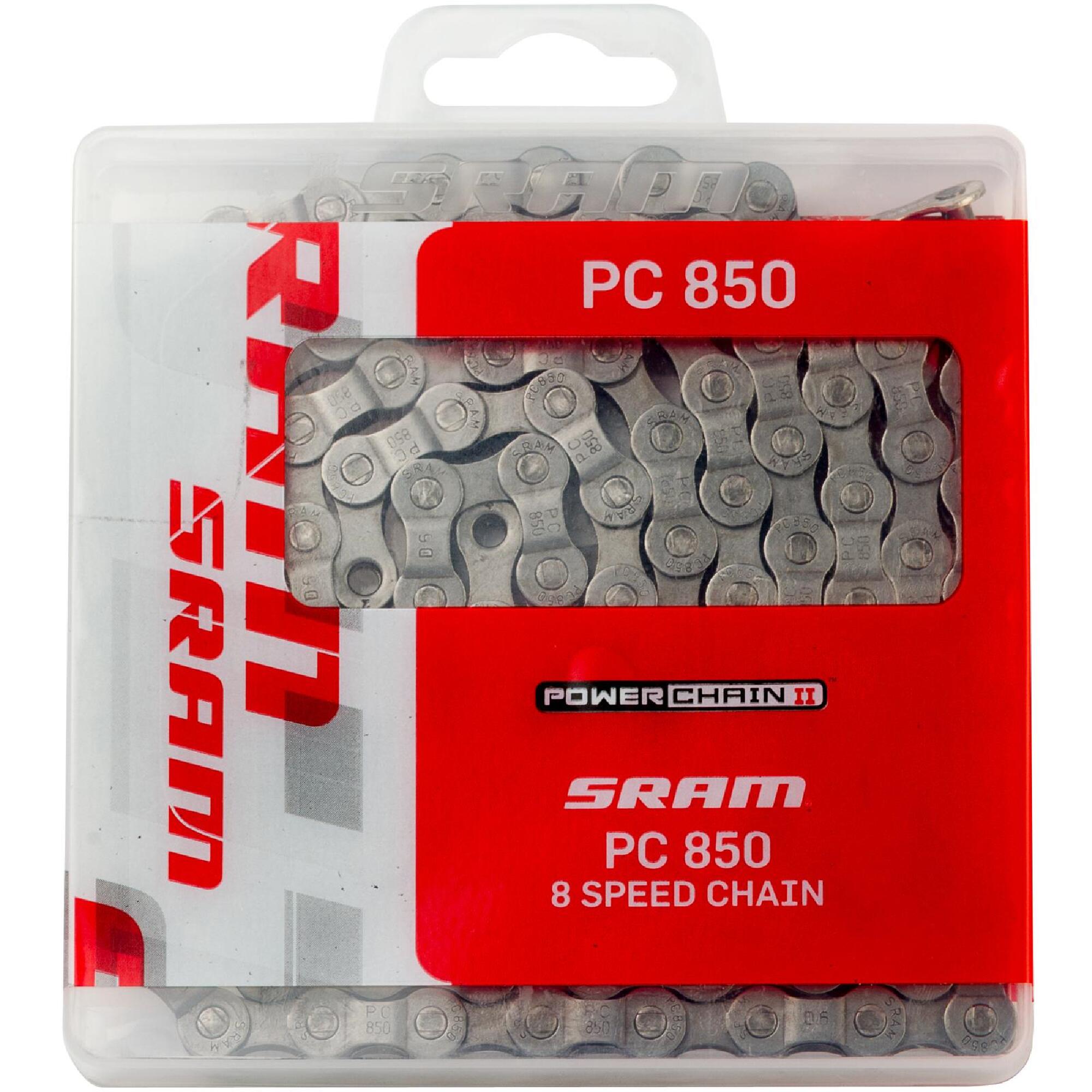 SRAM 7-8 Speed Bike Chain PC850 114 links 1/2