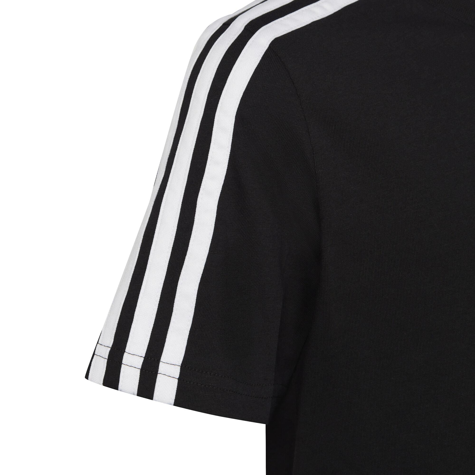 T-SHIRT DE EDUCAÇÃO FÍSICA CRIANÇA ADIDAS PRETO 4/11