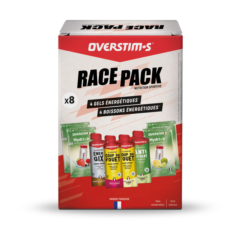 Race Pack Nutrition sportive Overstims