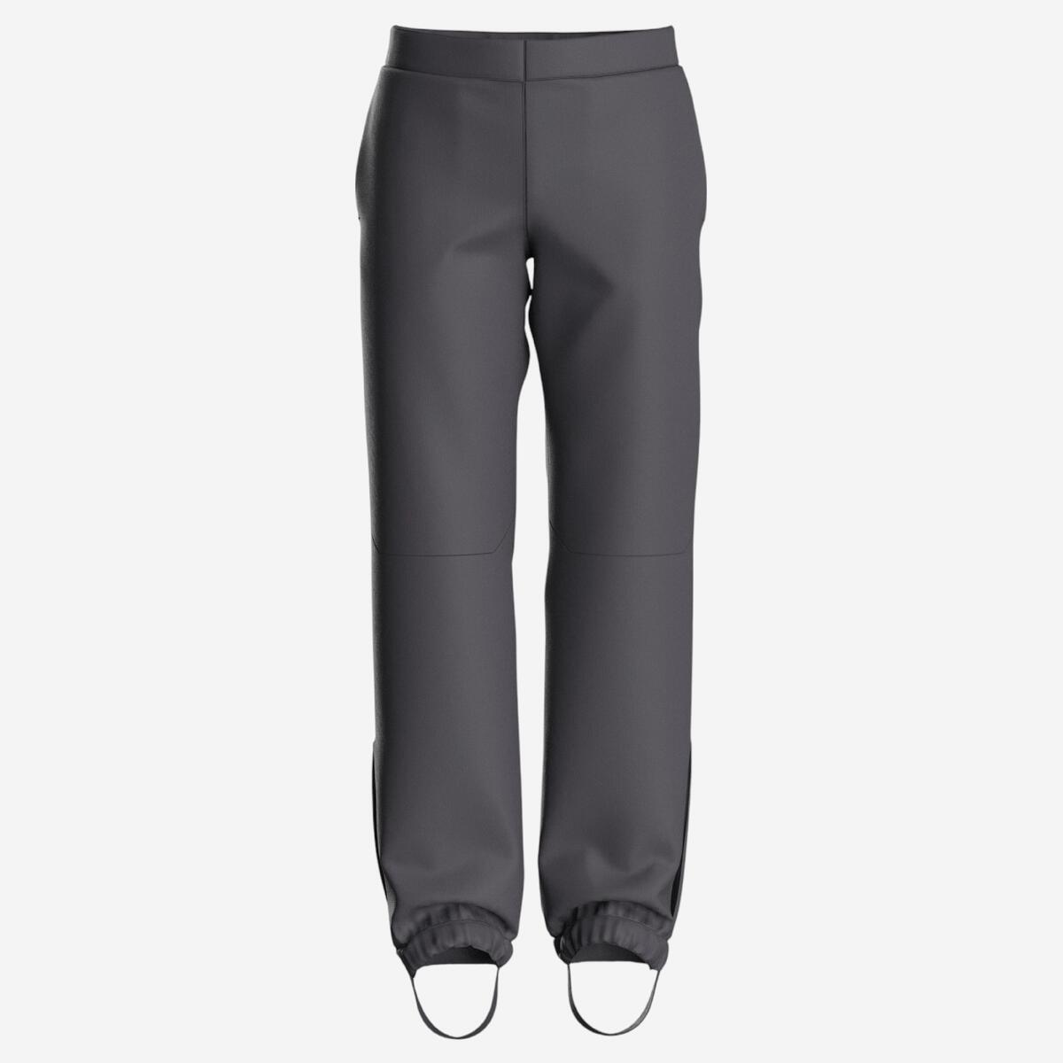 Surpantalon de randonnée imperméable enfant 7-15 ans, MH900 gris