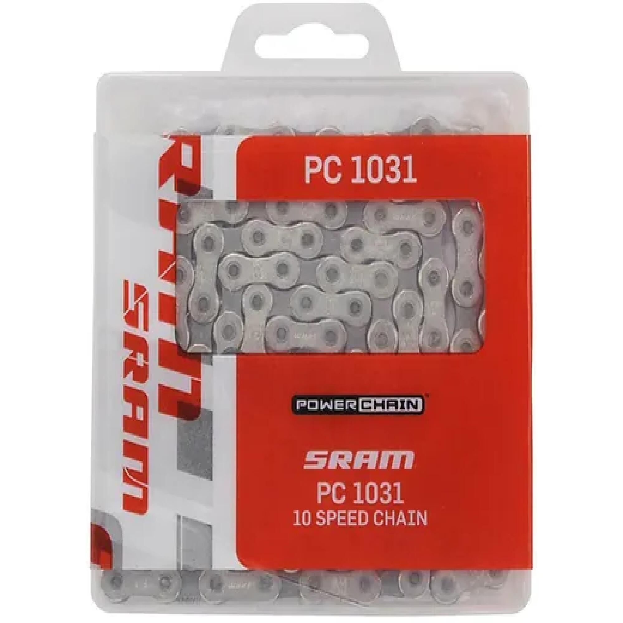 SRAM 10 Speed Bike Chain Pc1031 114 Links