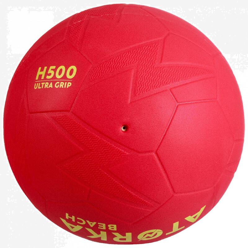 Balón Balonmano Playa Atorka HB500B Talla 2 Rojo