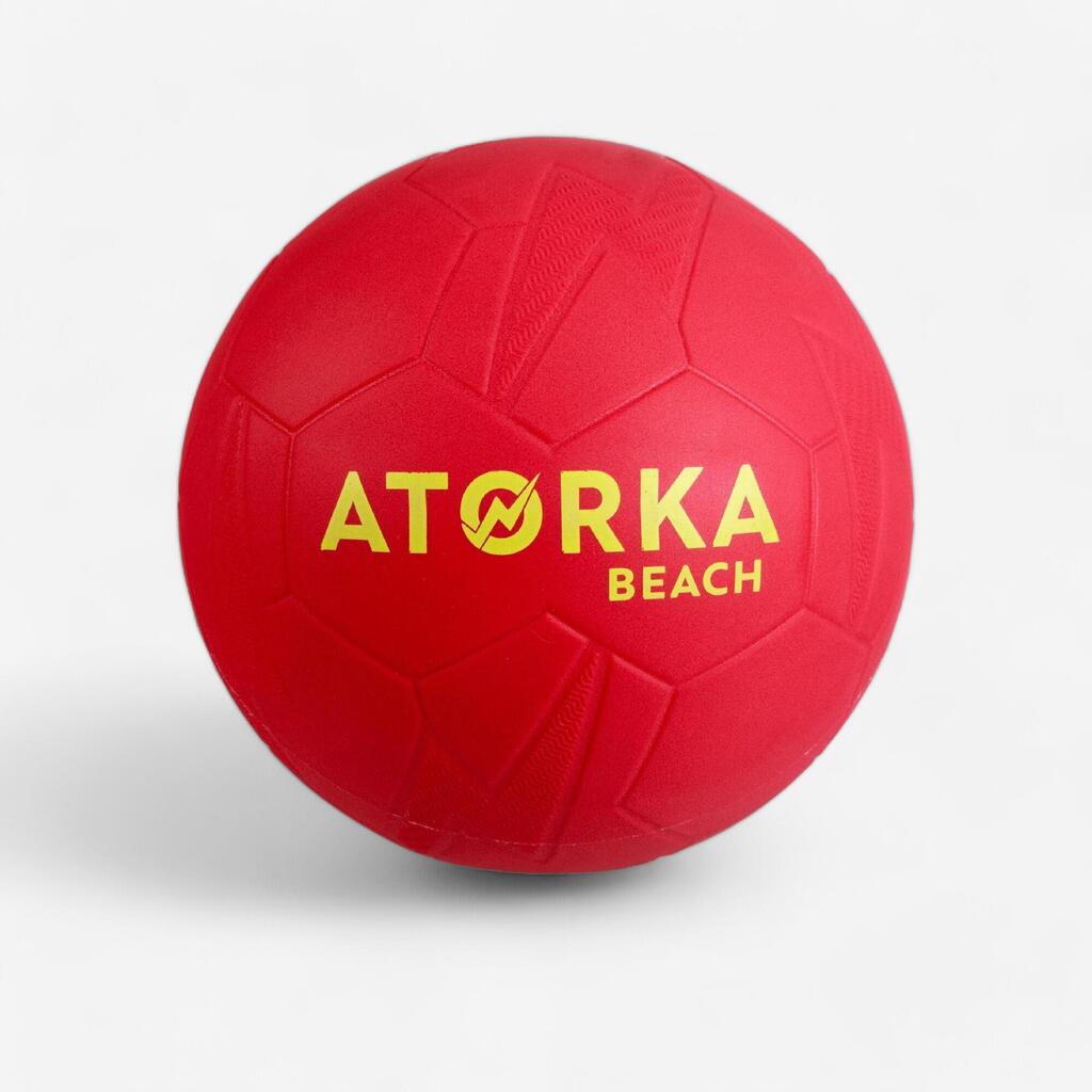 Lopta za rukomet na pijesku HB500B S2 veličina 2 crvena