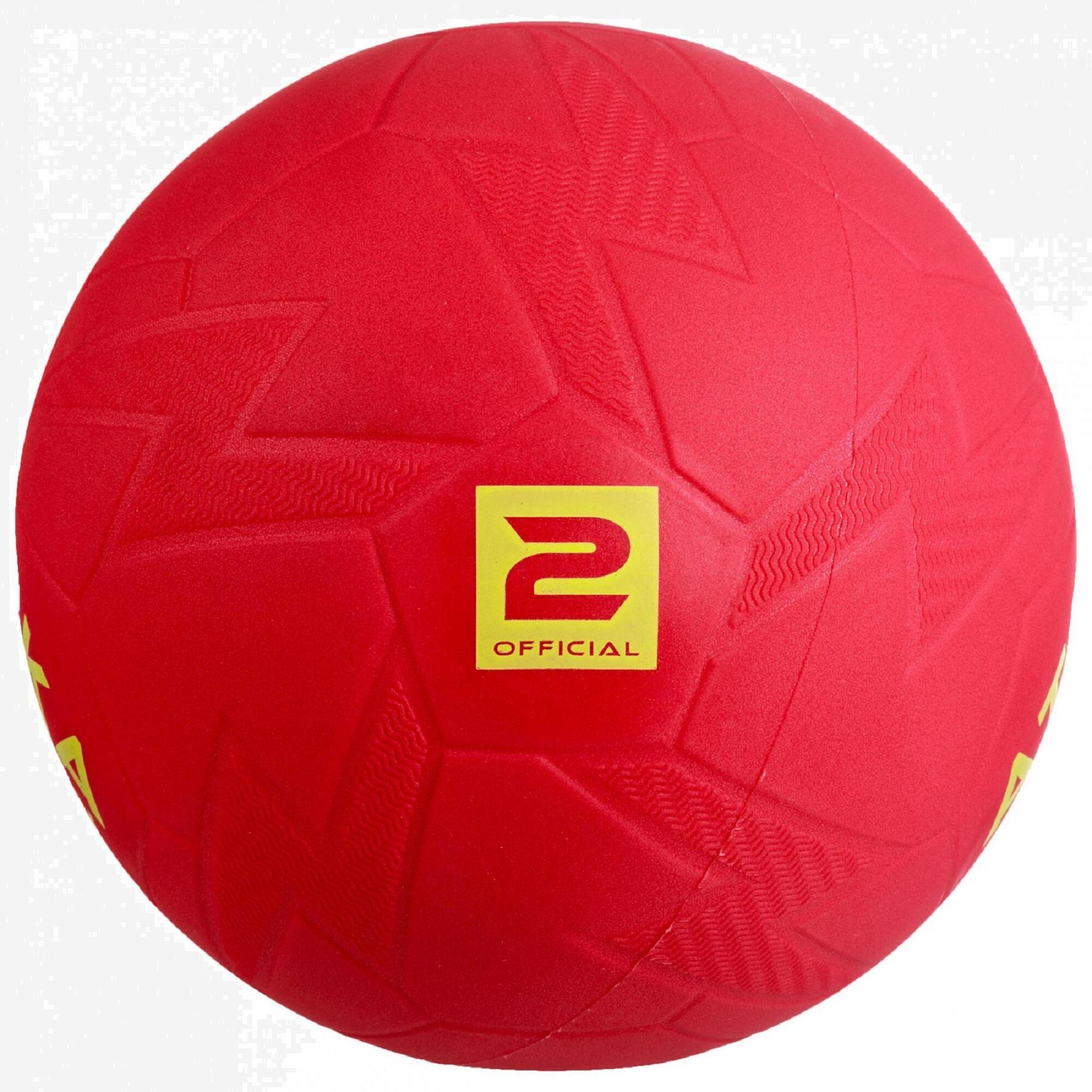 HB500B Size 2 Beach Handball - Red 2/4