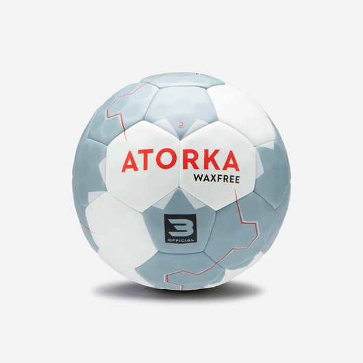 Ballon de handball taille 3 sans résine - h500 wax free