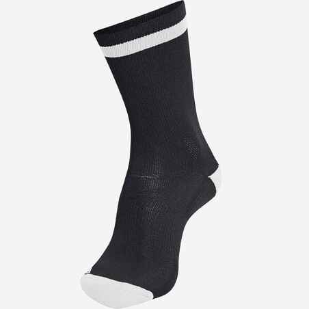 Adult Handball Socks Elite - Black/White