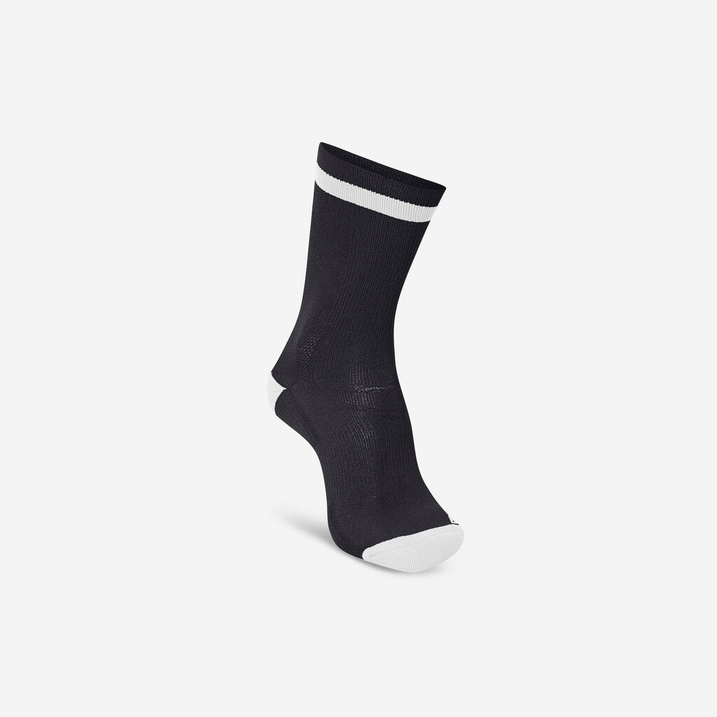 Damen/Herren Handball Socken - HUMMEL Elite schwarz/weiss 1 Paar 