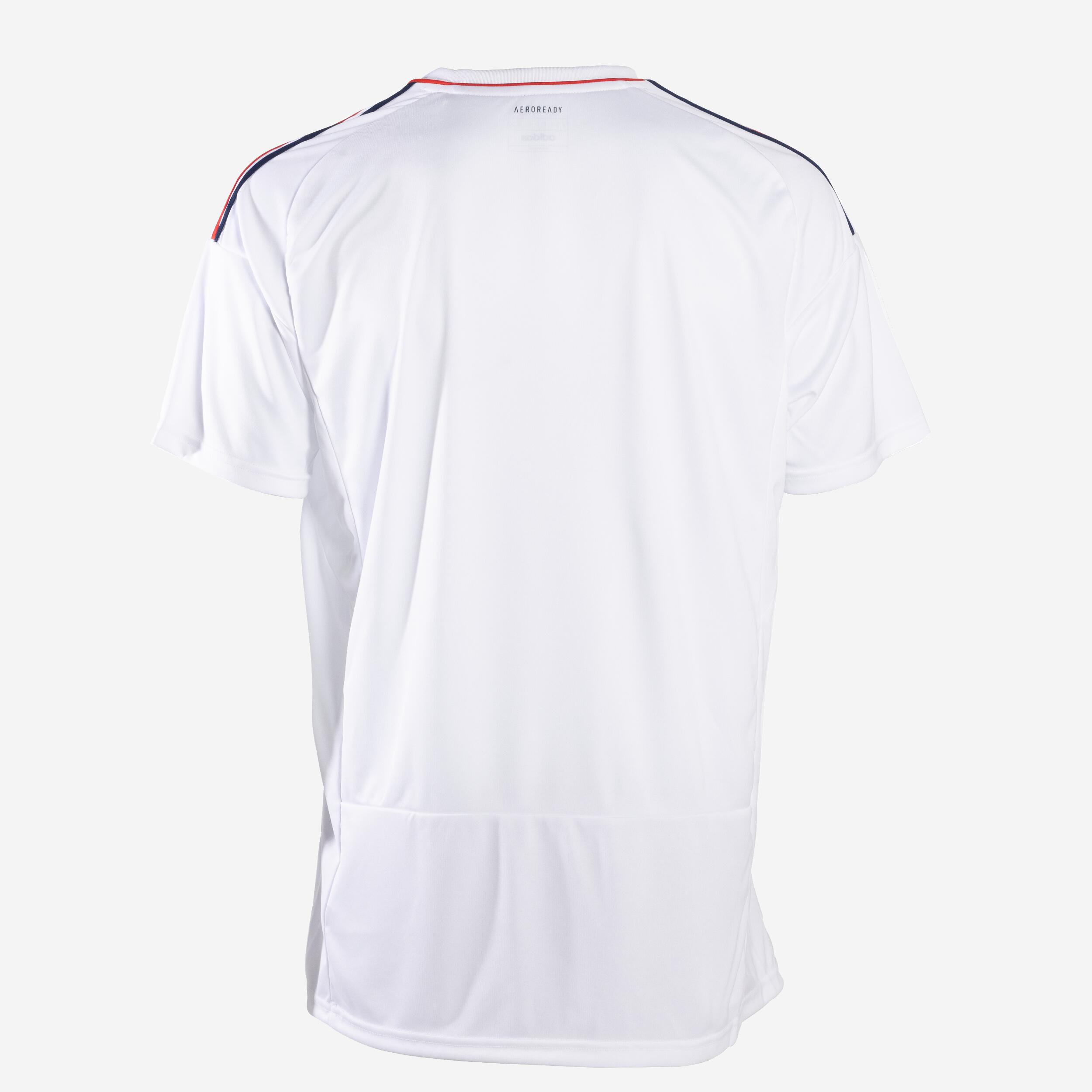 Maillot officiel handball homme équipe de France replica 2023 blanc 2/3