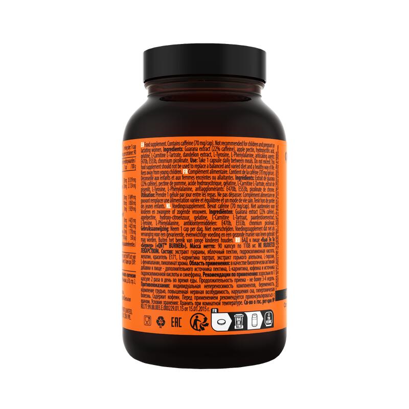 Fat Burner vetverbrander voor krachttraining 90 tabletten