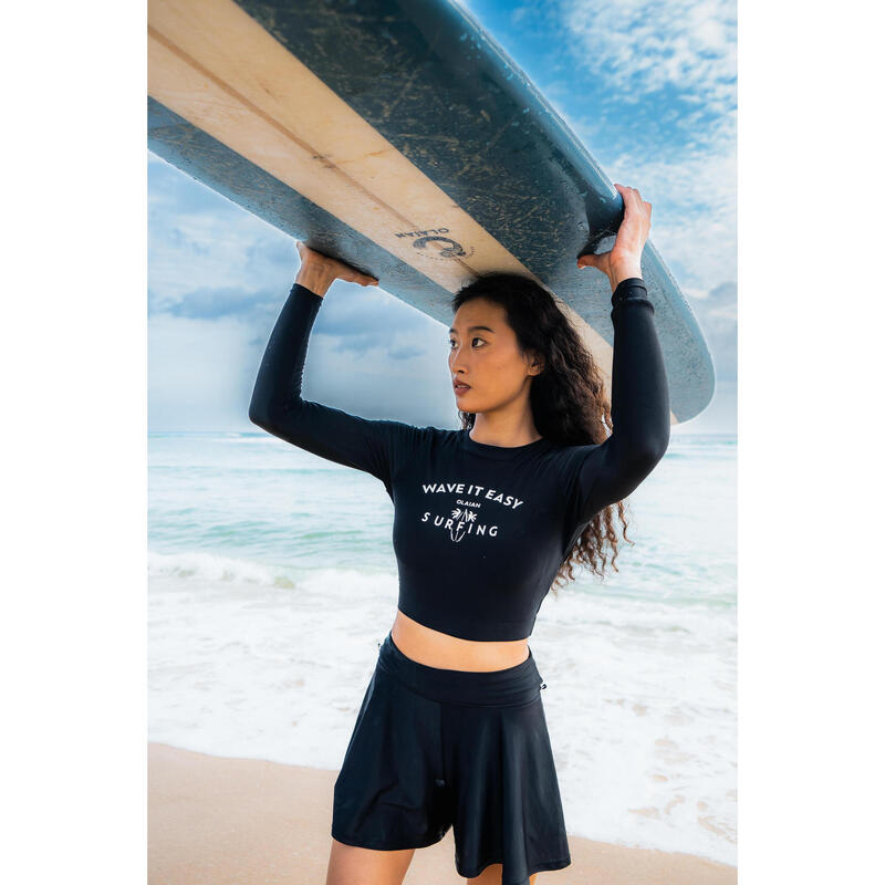Surf Women's swimsuit top - CN TOP ADAH BLACK