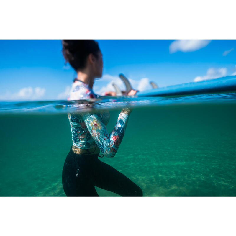 Women's long sleeve UV-protection surfing top 100 Sunny Glory