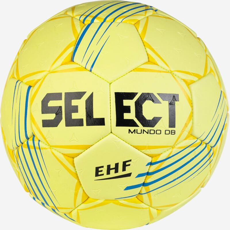 Handball Grösse 1 - Select Mundo gelb 