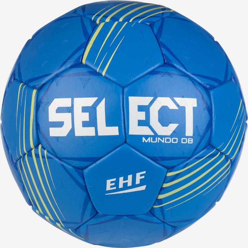 Ballon de handball taille 2 - Select Mundo bleu