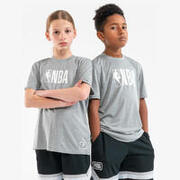 Kids' Basketball T-Shirt TS 900 NBA - Grey