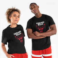 Unisex Basketball T-Shirt NBA Chicago Bulls 900 - Black