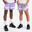 Pantalón Corto Baloncesto NBA Lakers Hombre/Mujer SH 900 AD Morado