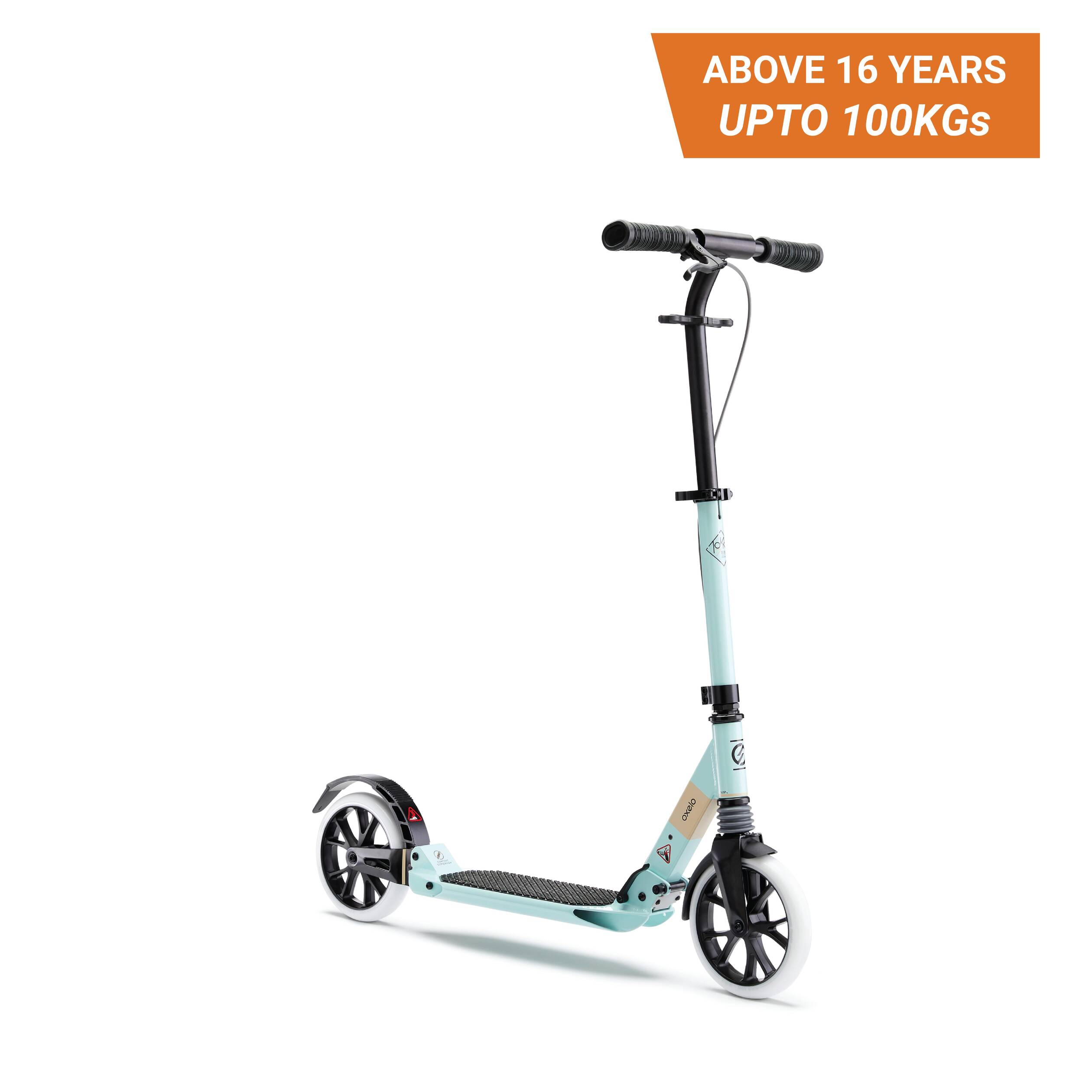 Adult Kick Scooter Town 7XL - Light Green