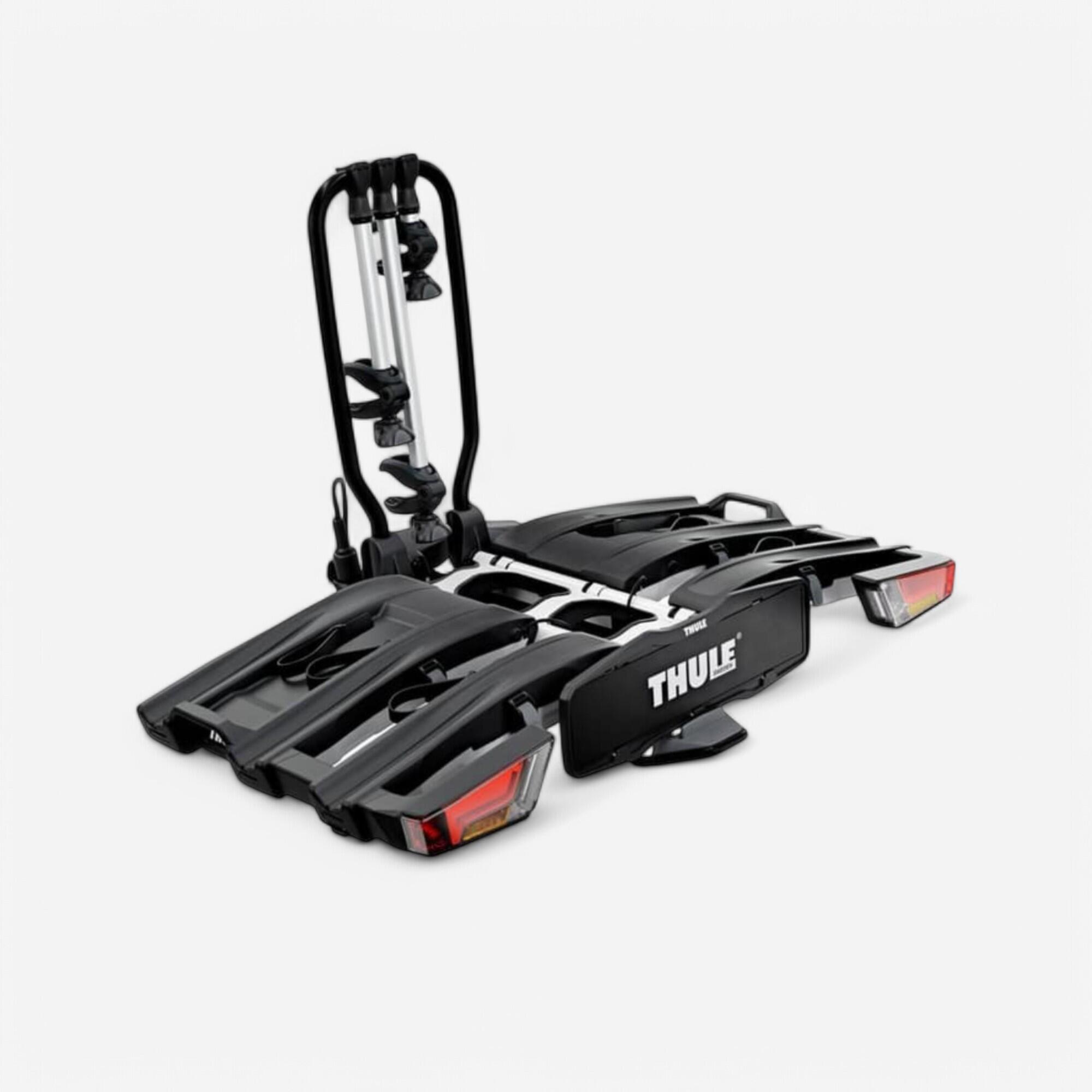 Porta-bicicletas thule easyfold xt 3 cinzento preto